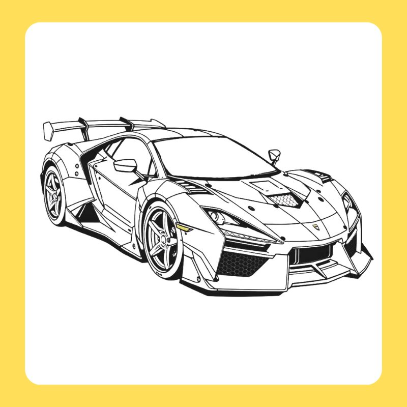 tô màu xe lamborghini (12)