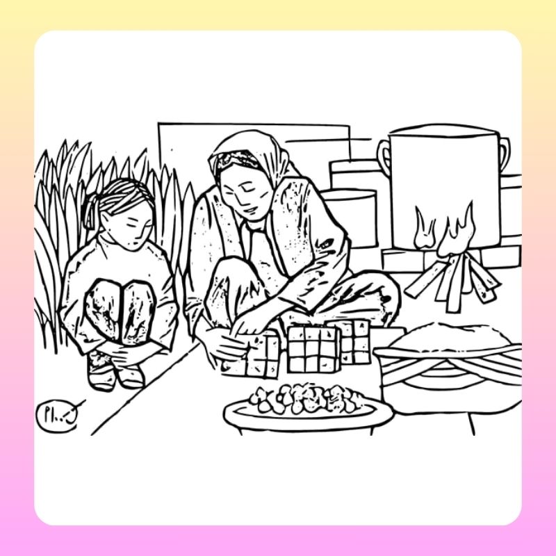 tranh tô màu bánh chưng (14)