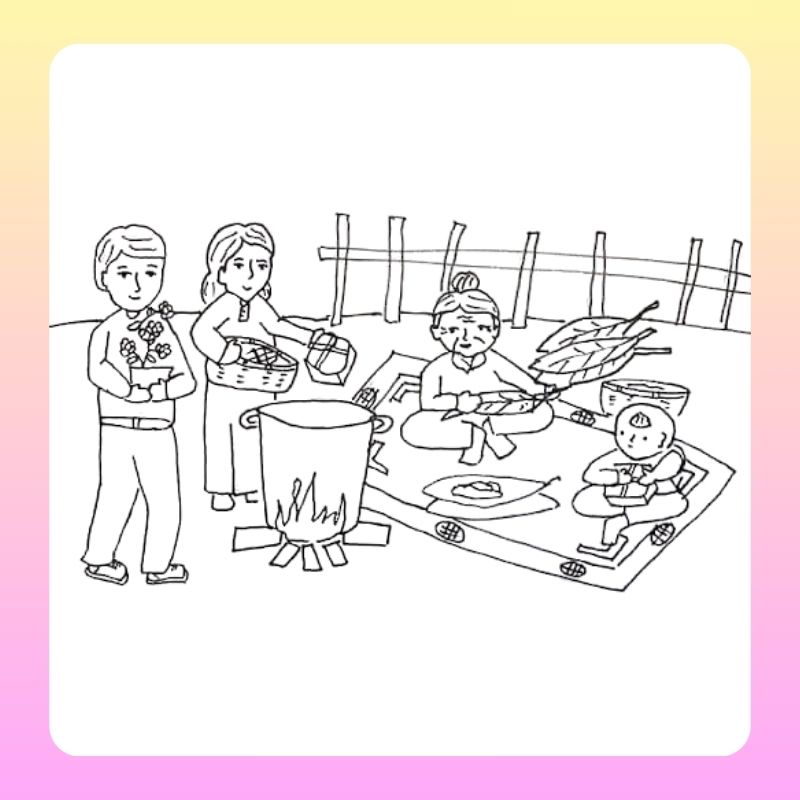 tranh tô màu bánh chưng (20)