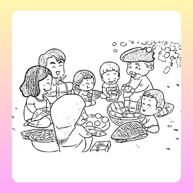 tranh tô màu bánh chưng (21)