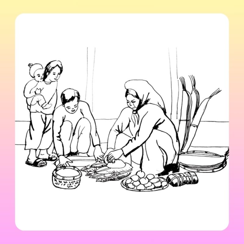 tranh tô màu bánh chưng (23)