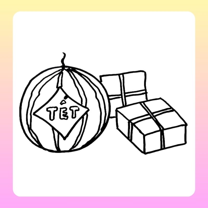 tranh tô màu bánh chưng (4)