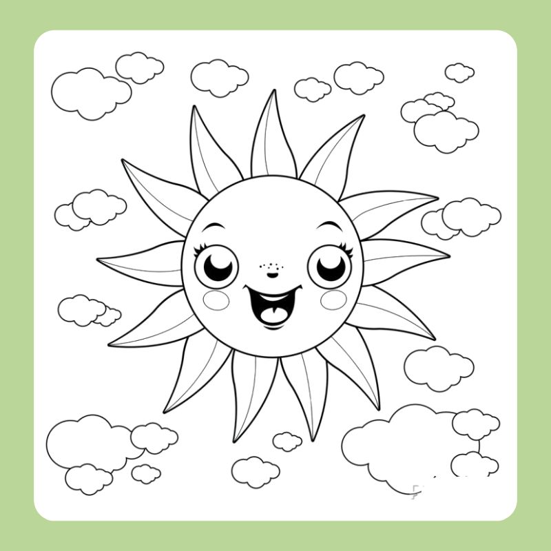 tranh tô màu thời tiết (9)