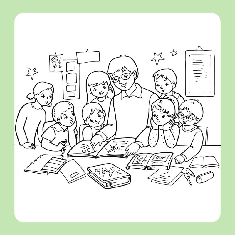 tranh tô màu trường tiểu học (27)