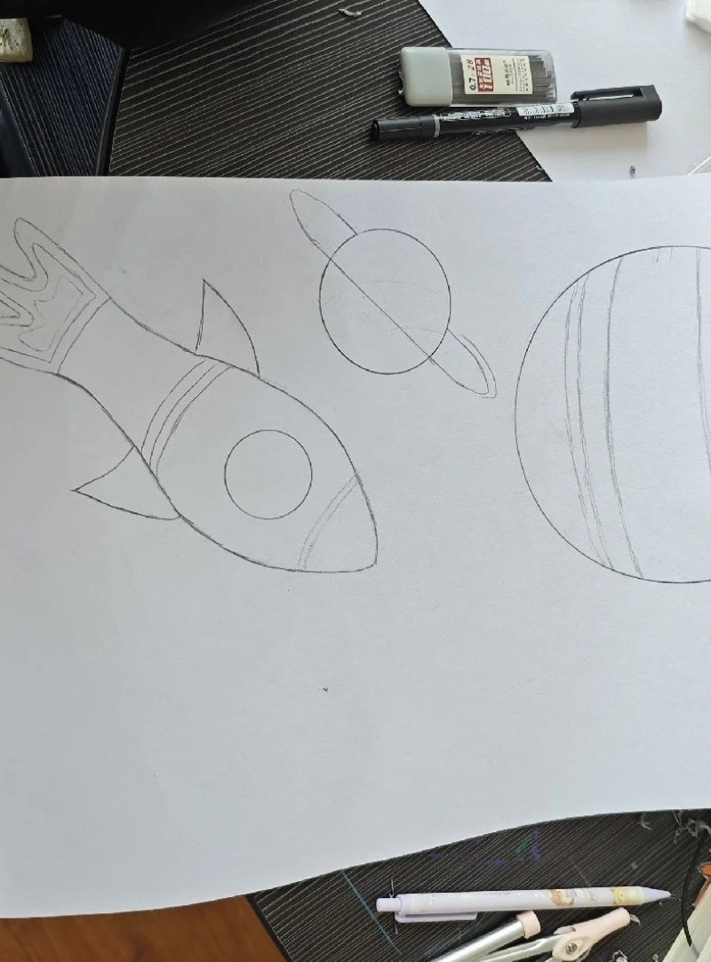 tranh vẽ vũ trụ đẹp 12