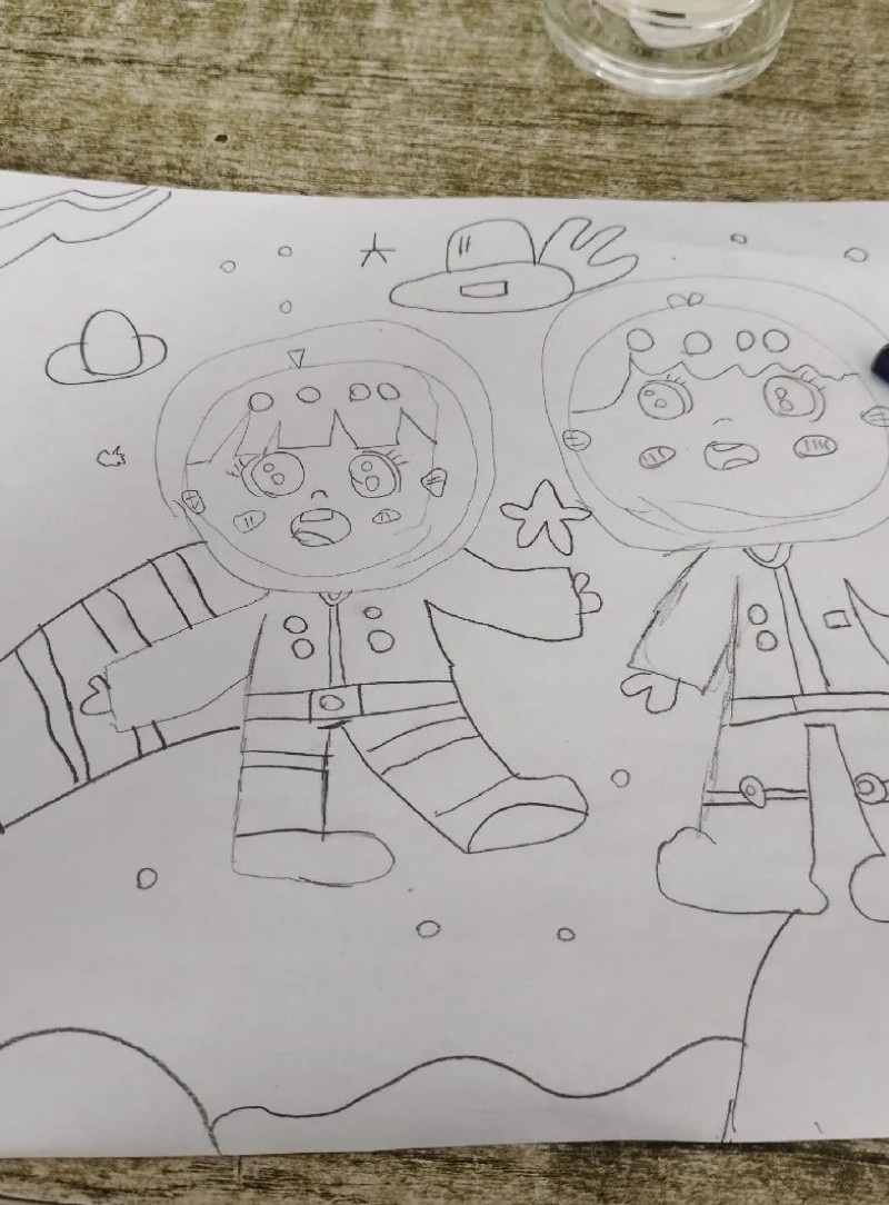 tranh vẽ vũ trụ đẹp 18