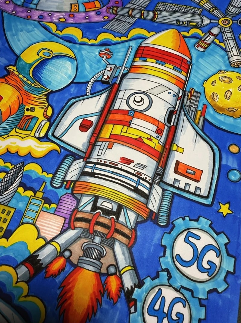 tranh vẽ vũ trụ đẹp 2