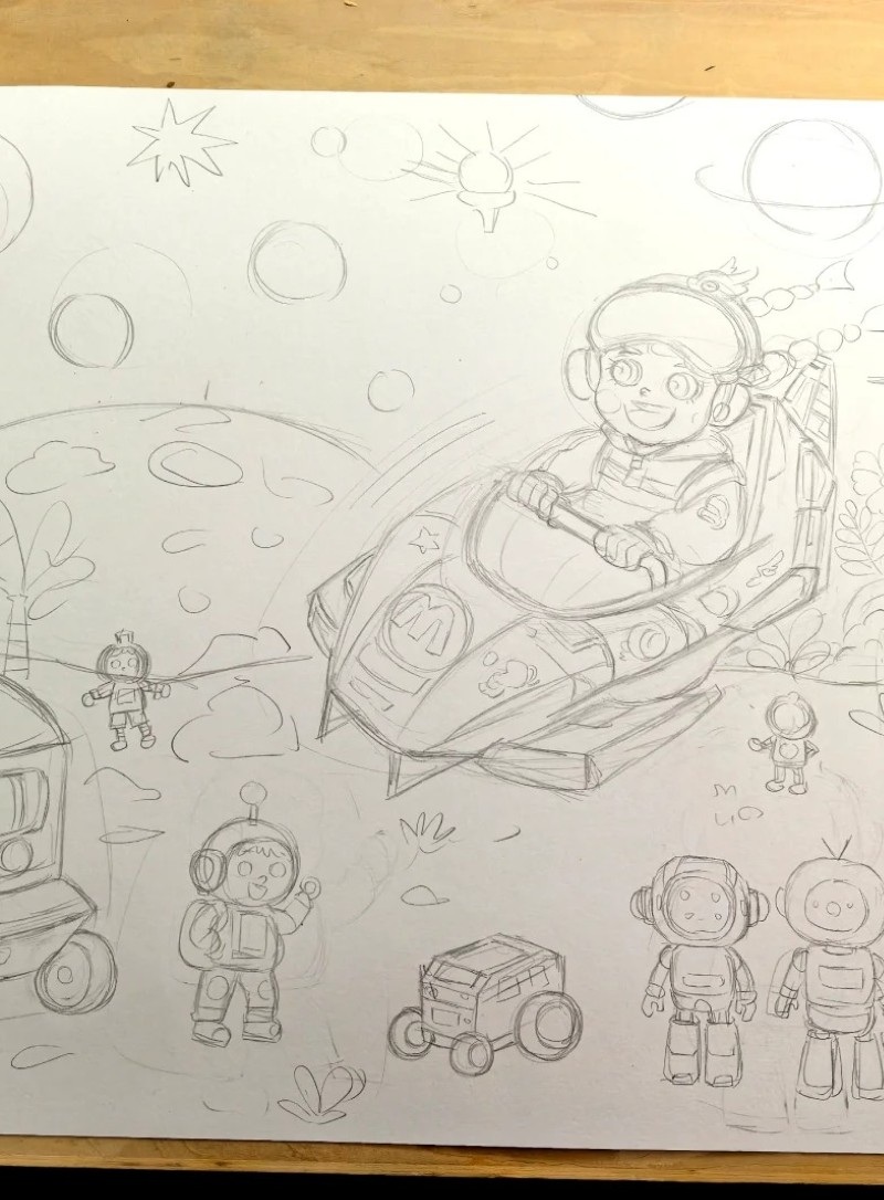 tranh vẽ vũ trụ đẹp 24