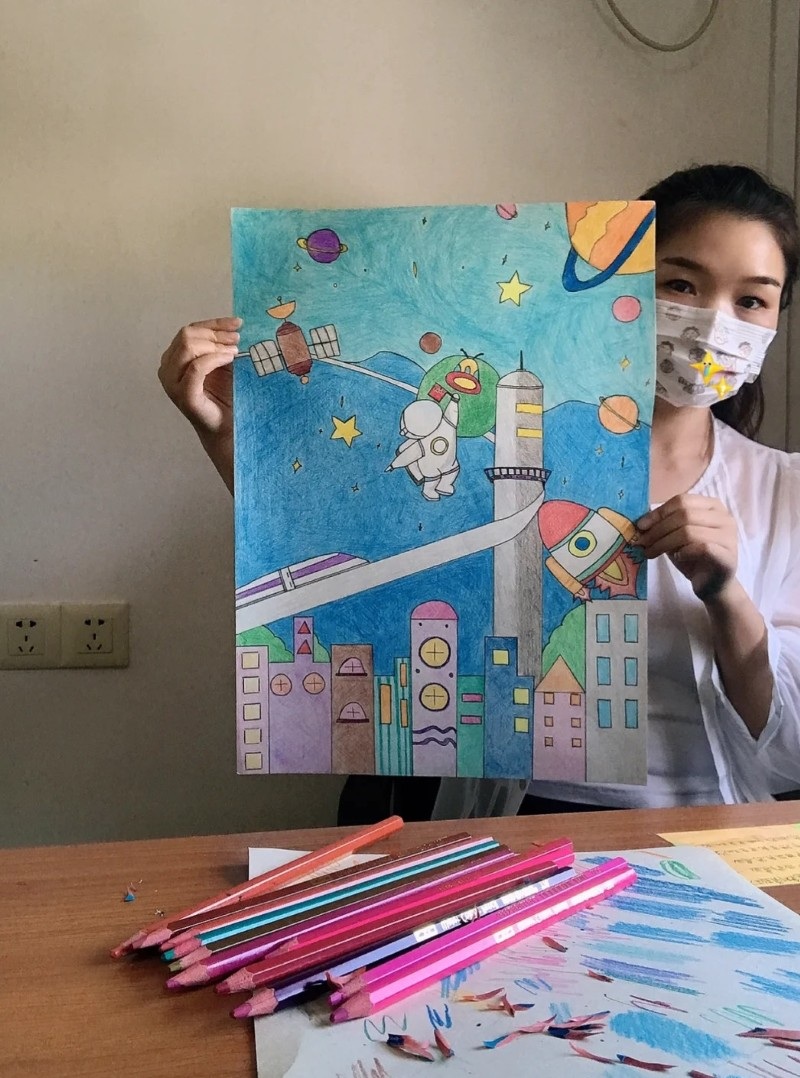 tranh vẽ vũ trụ đẹp 28