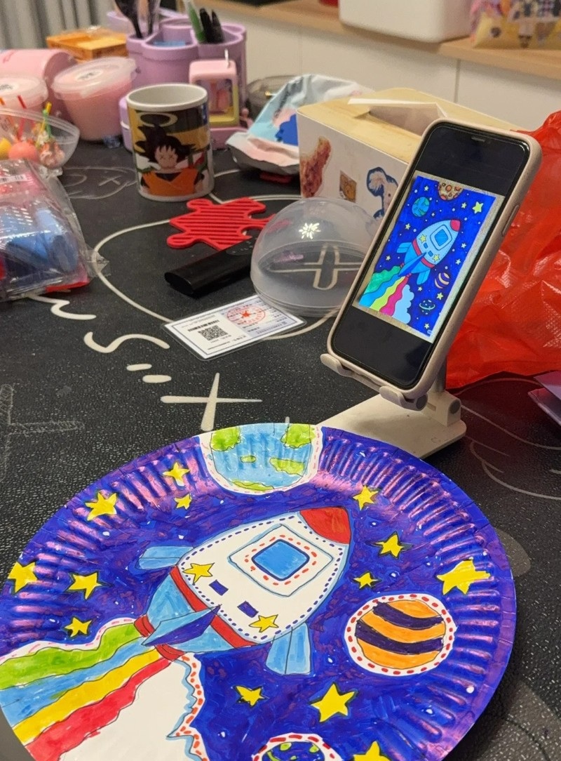 tranh vẽ vũ trụ đẹp 4