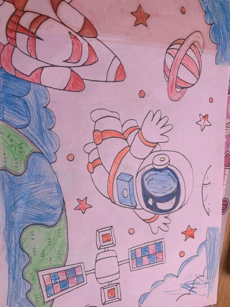 tranh vẽ vũ trụ đẹp 9