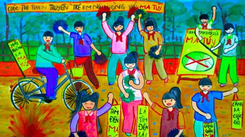 vẽ tranh phòng chống tệ nạn xã hội 19