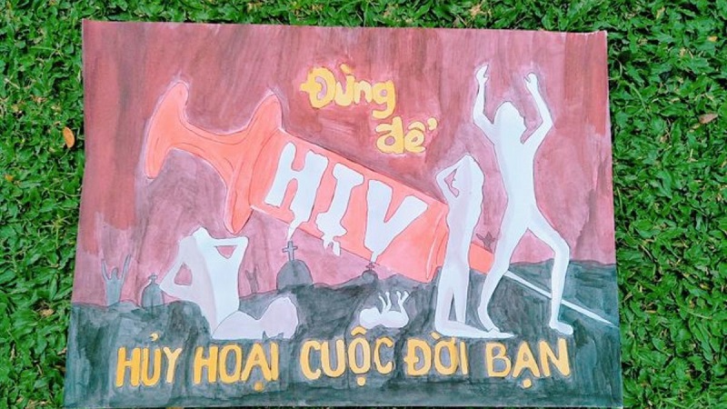 vẽ tranh phòng chống tệ nạn xã hội 20