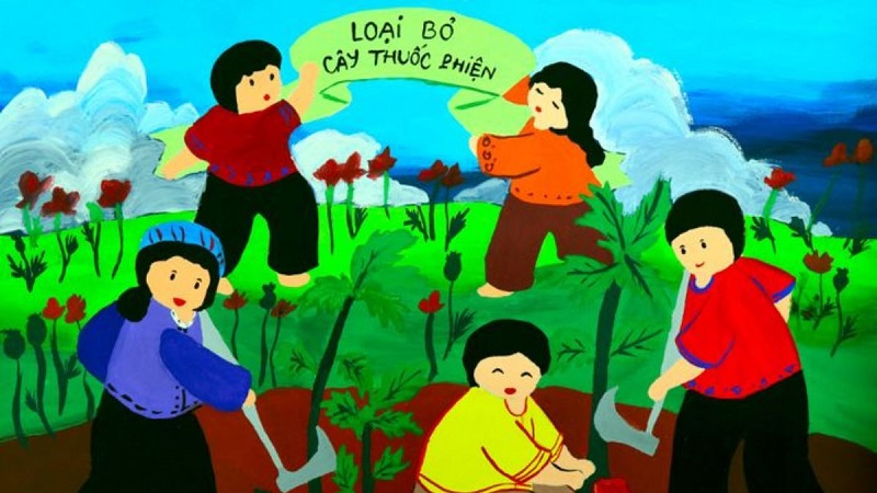 vẽ tranh phòng chống tệ nạn xã hội 21