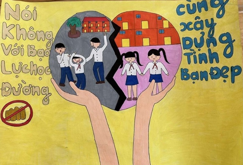 vẽ tranh phòng chống tệ nạn xã hội 22