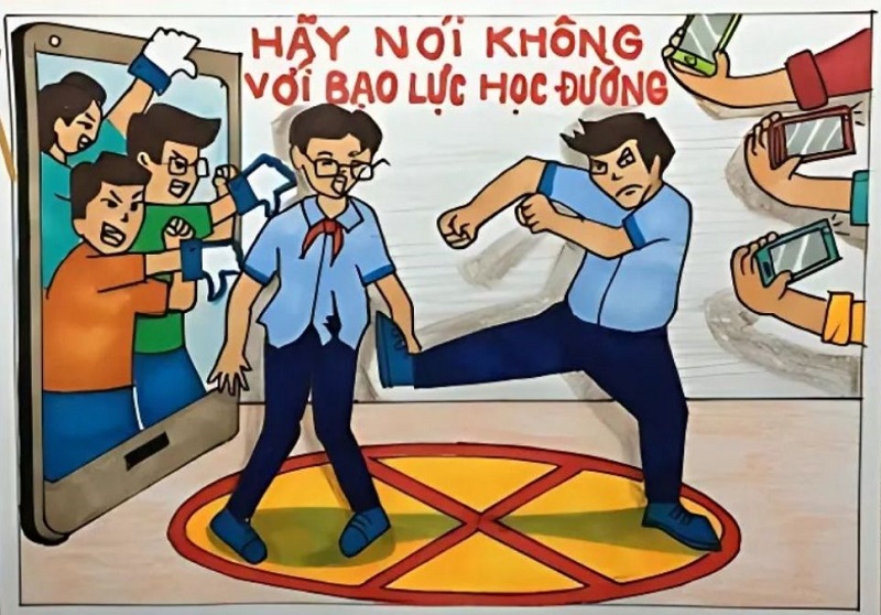 vẽ tranh phòng chống tệ nạn xã hội 23