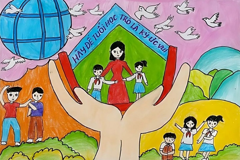 vẽ tranh phòng chống tệ nạn xã hội 27