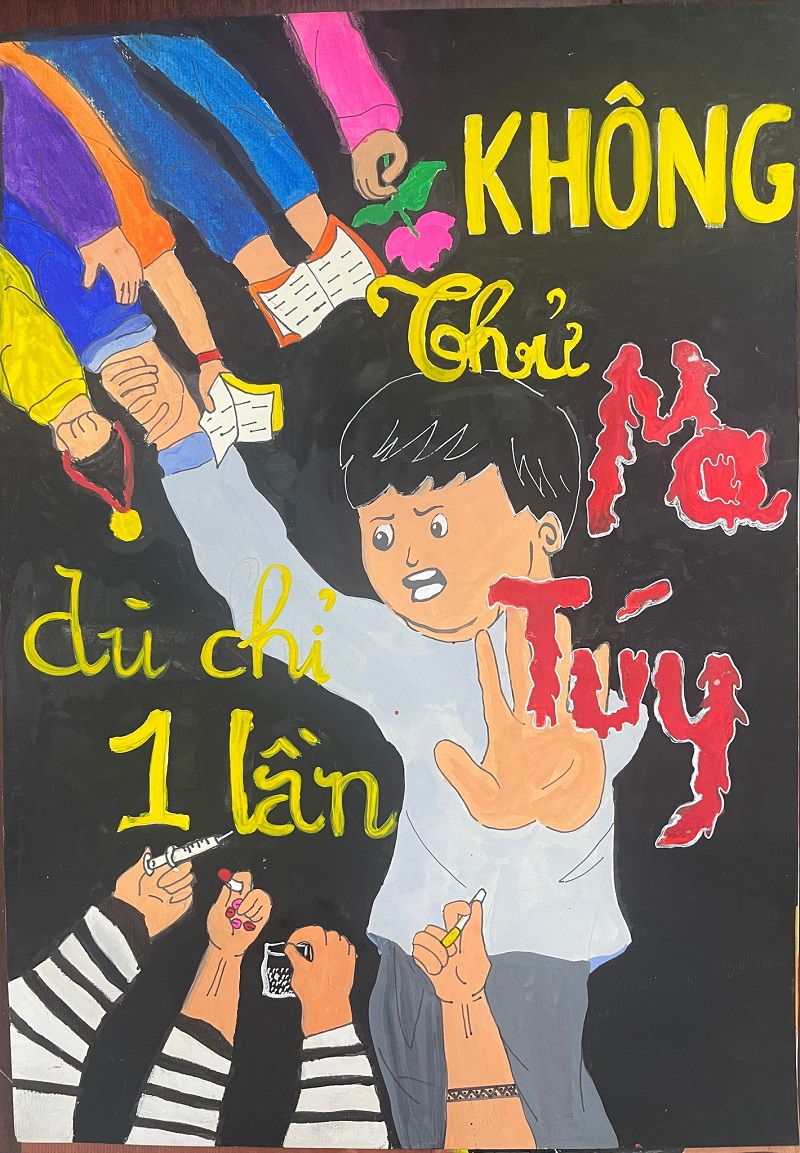 vẽ tranh phòng chống tệ nạn xã hội 35