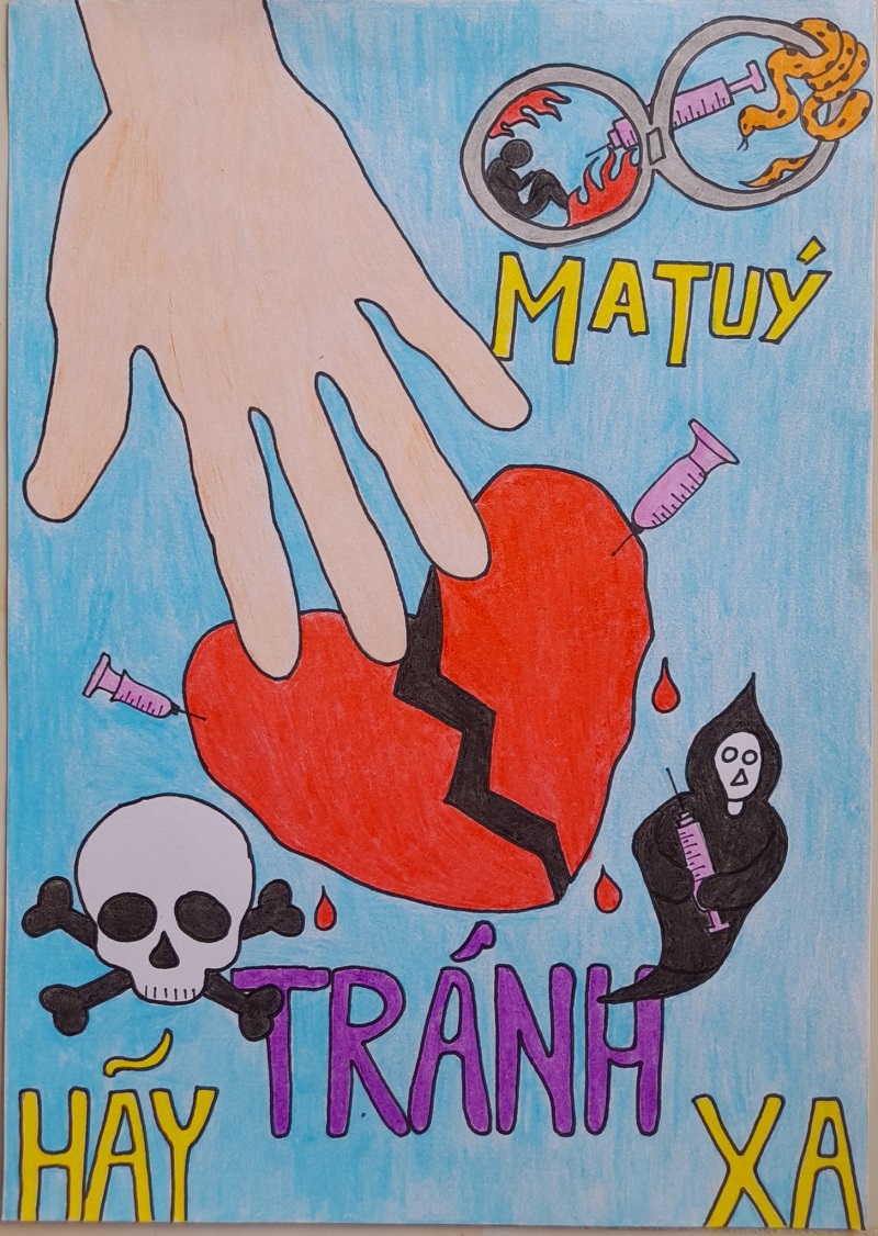 vẽ tranh phòng chống tệ nạn xã hội 39