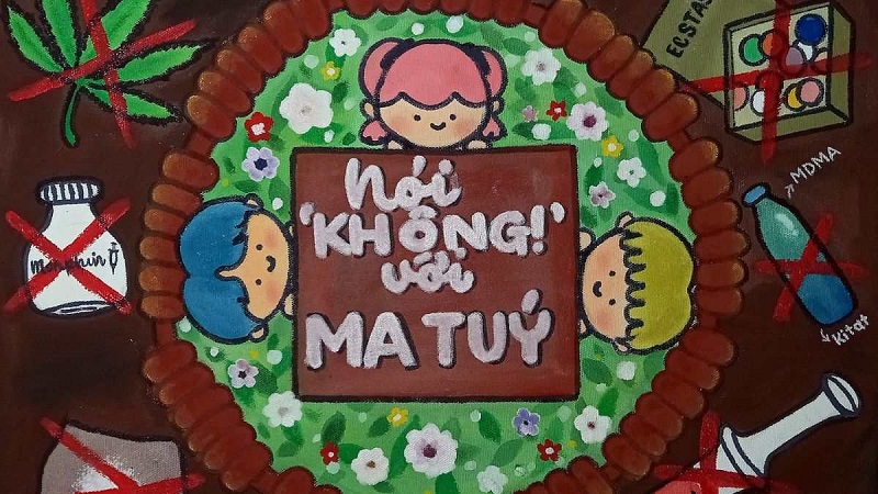 vẽ tranh phòng chống tệ nạn xã hội 9