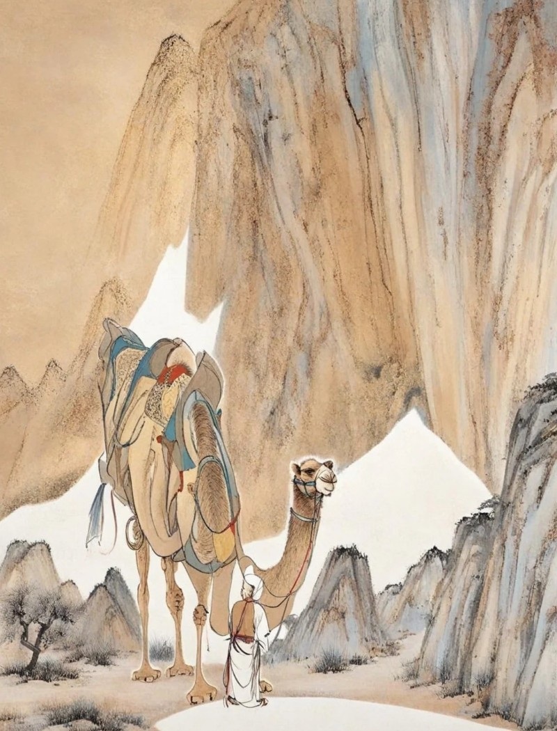 vẽ tranh thủy mặc 10