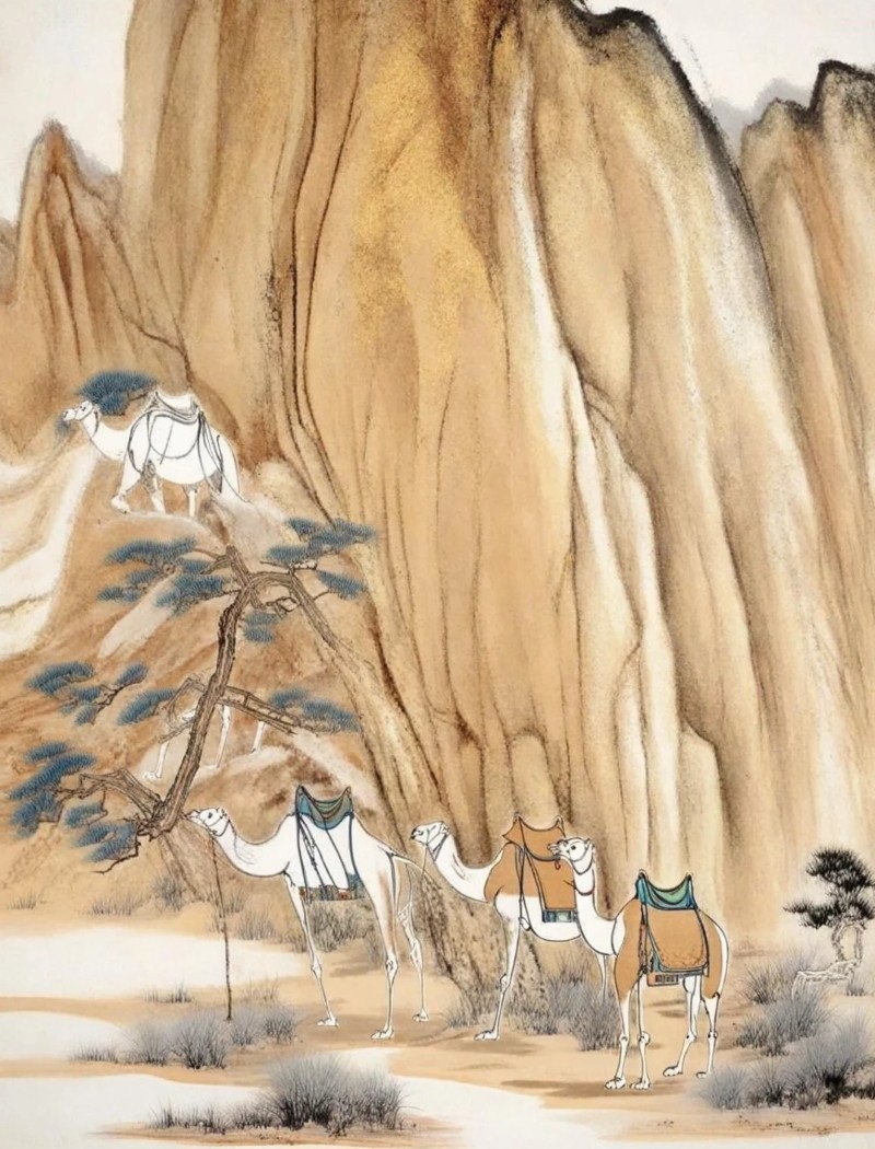 vẽ tranh thủy mặc 16