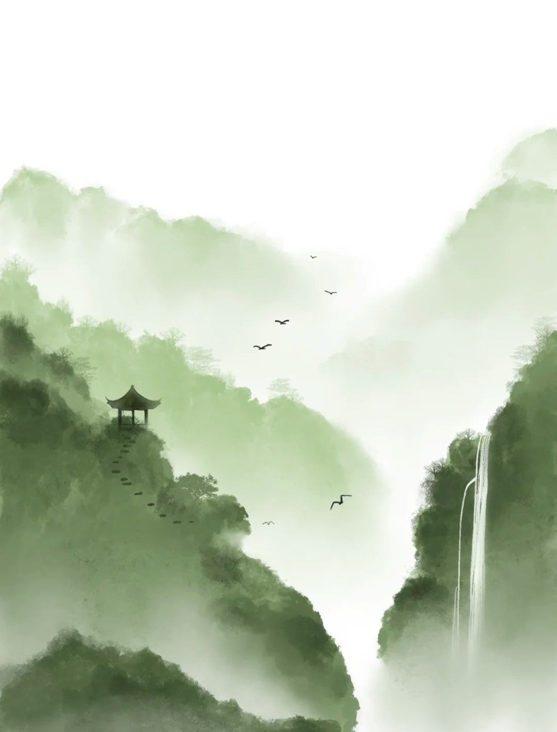 vẽ tranh thủy mặc 27