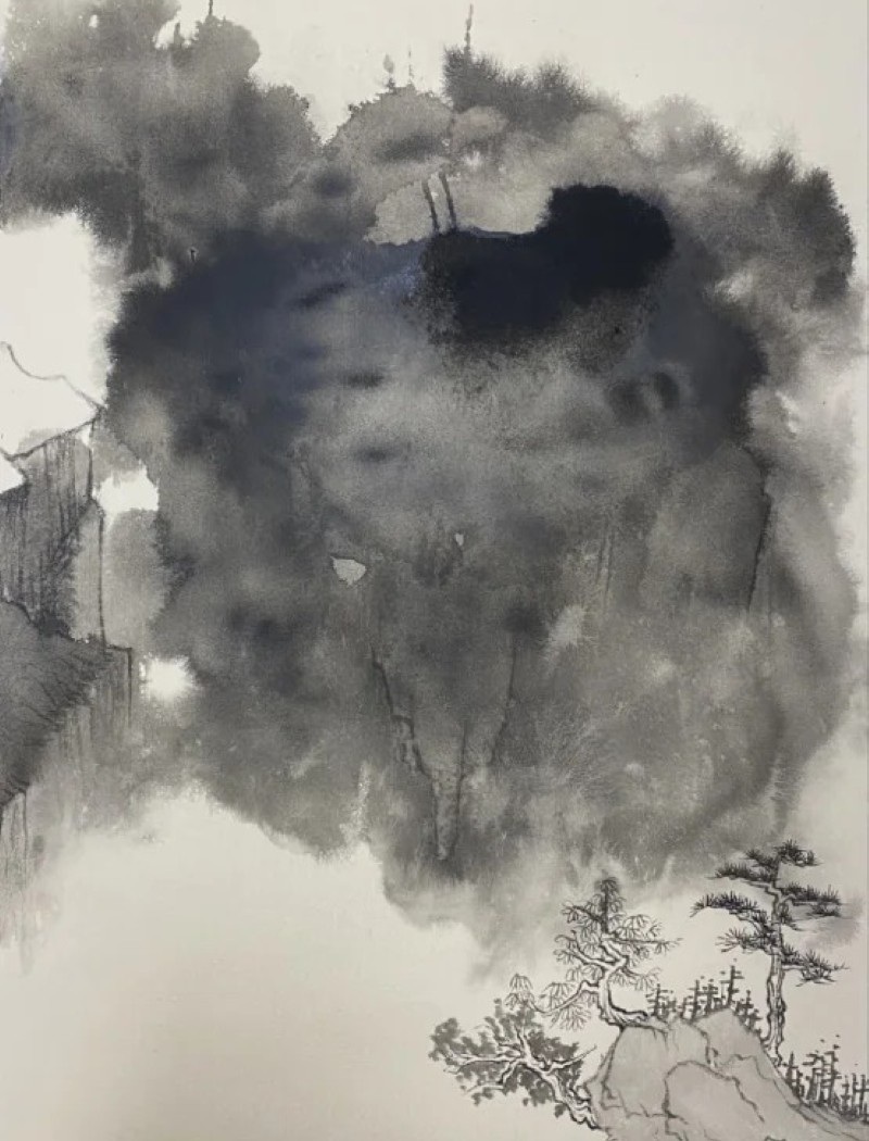 vẽ tranh thủy mặc 36