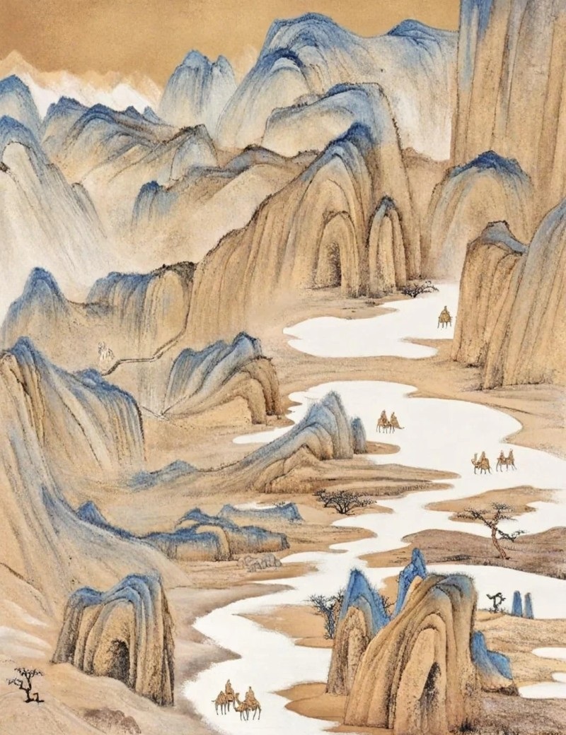 vẽ tranh thủy mặc 5