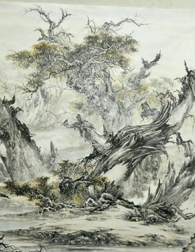 vẽ tranh thủy mặc 9