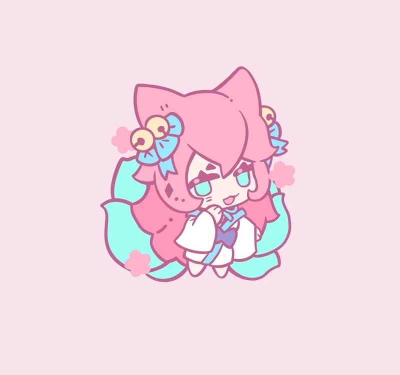 ahri chibi cute