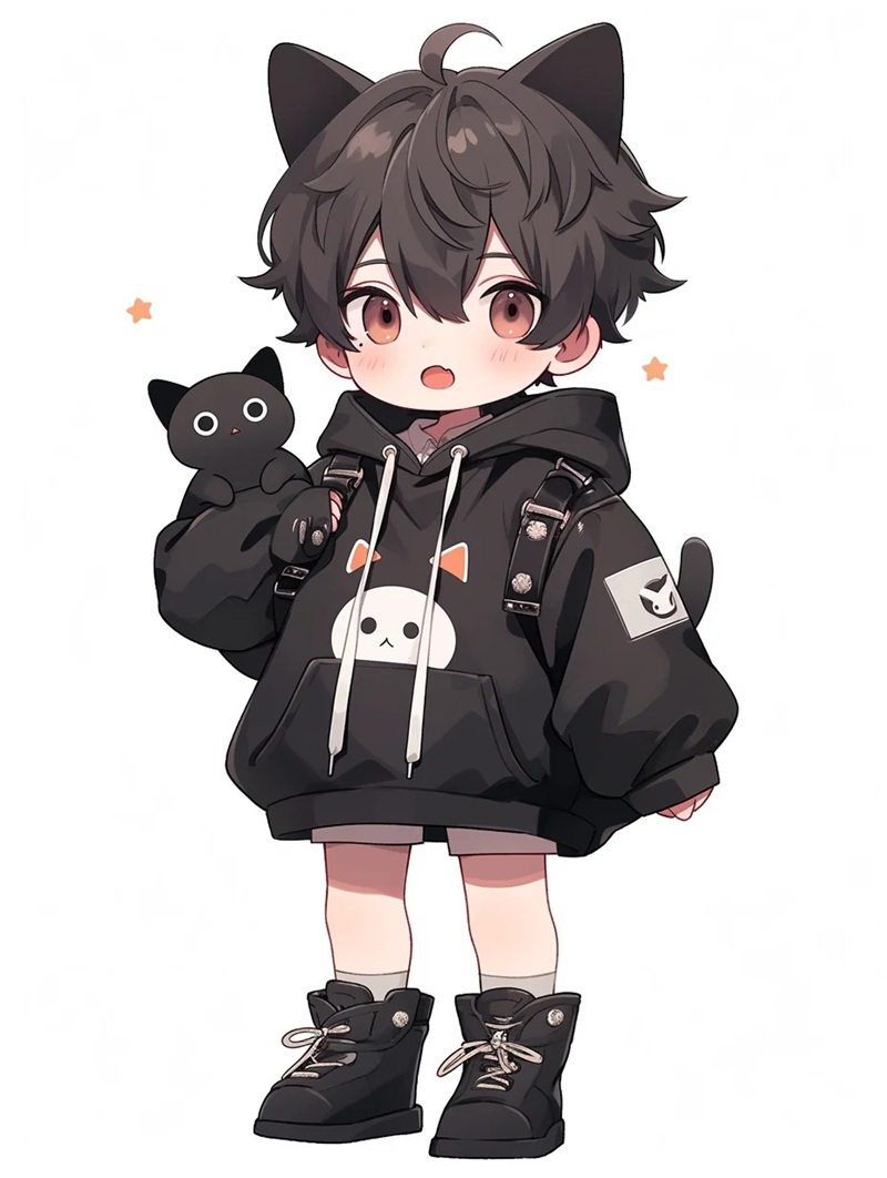 ảnh anime nam chibi cute