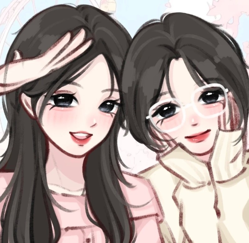 ảnh bạn thân chibi 1