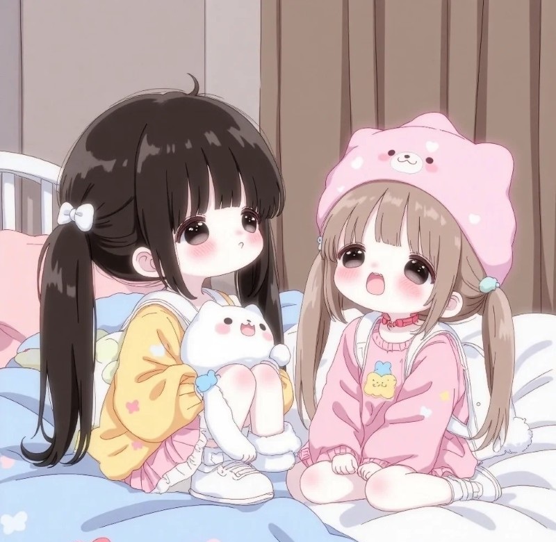 ảnh bạn thân chibi 17