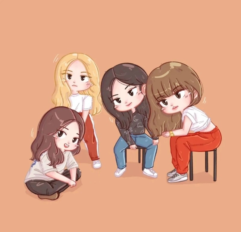 ảnh blackpink chibi 12