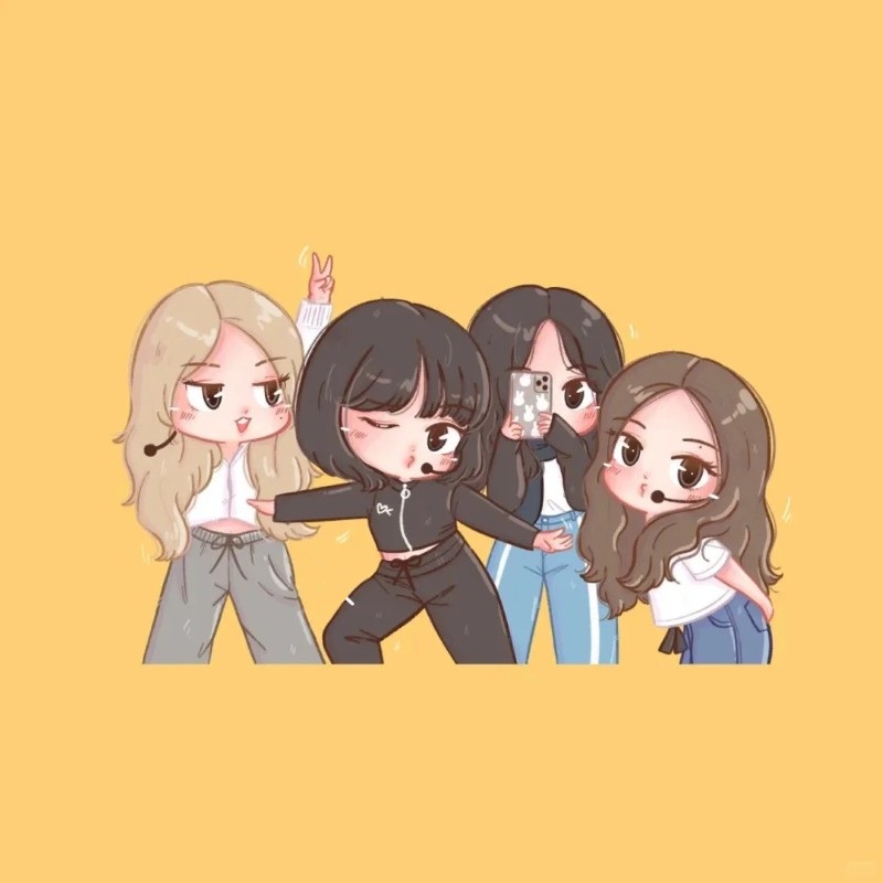 ảnh blackpink chibi 14