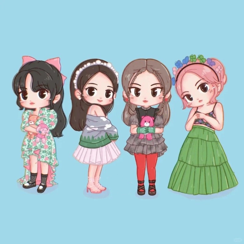 ảnh blackpink chibi 15