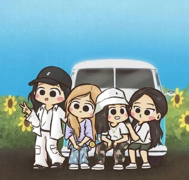 ảnh blackpink chibi 18