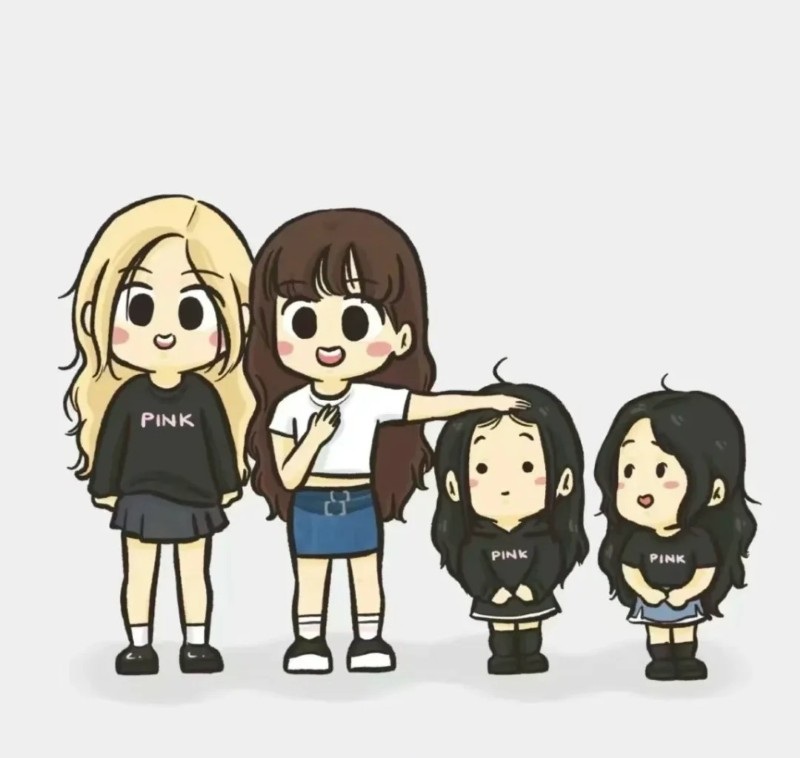 ảnh blackpink chibi 20