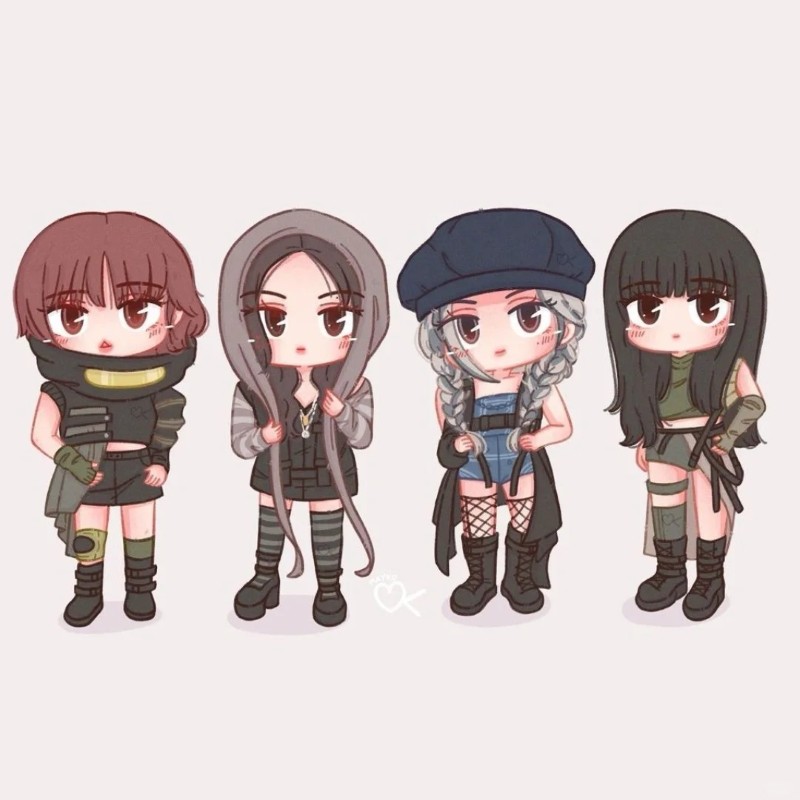 ảnh blackpink chibi 28