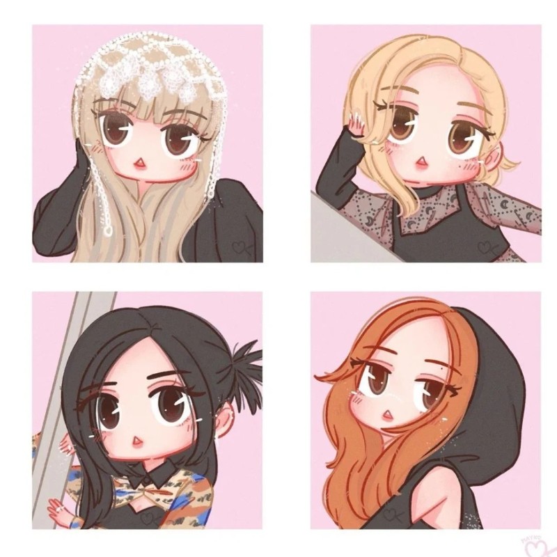 ảnh blackpink chibi 29