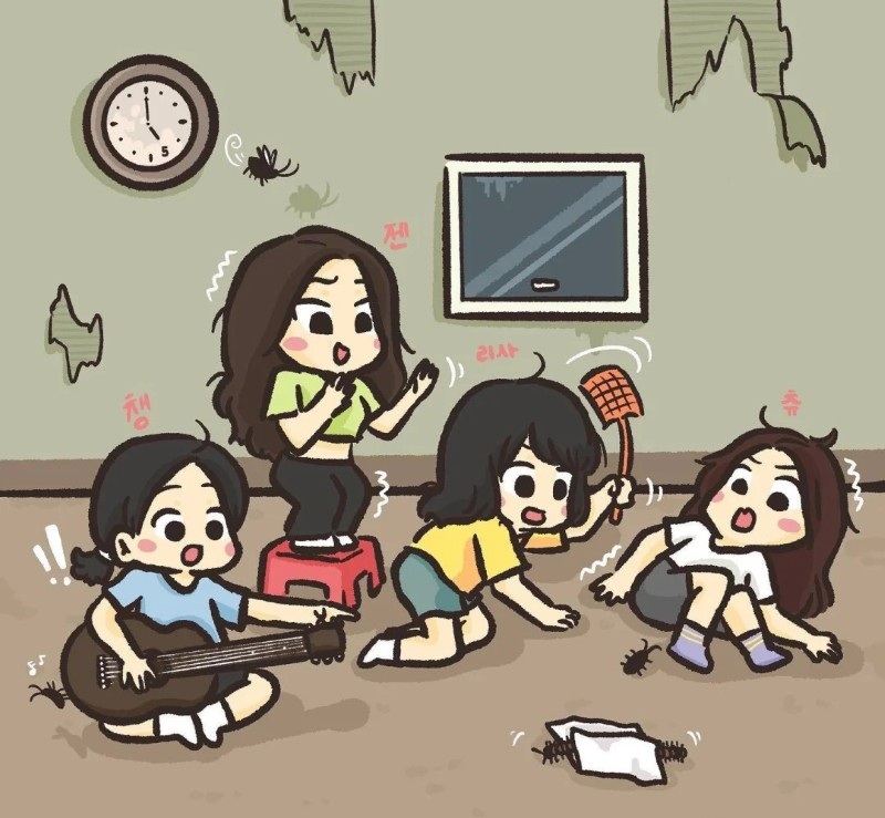ảnh blackpink cute chibi