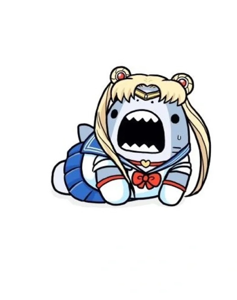 ảnh cá mập chibi