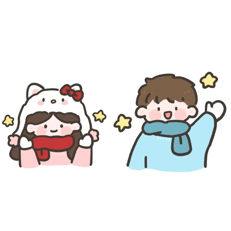 ảnh cặp đôi anime chibi cute 10