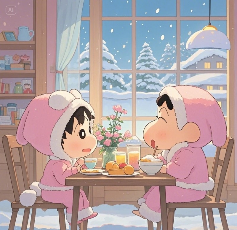 ảnh cặp đôi anime chibi cute 18