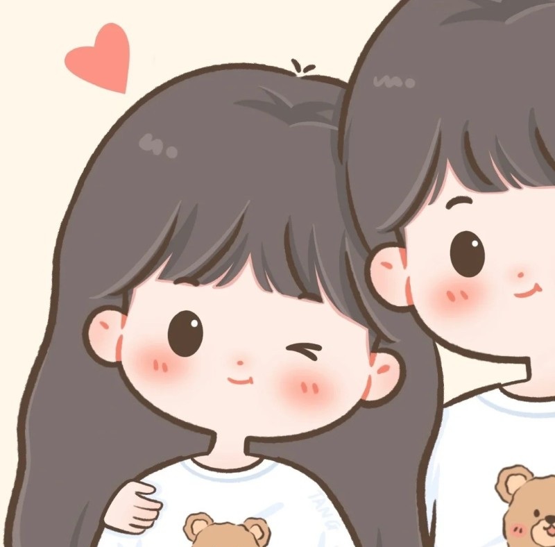 ảnh cặp đôi anime chibi cute 22