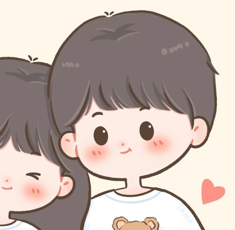 ảnh cặp đôi anime chibi cute 23