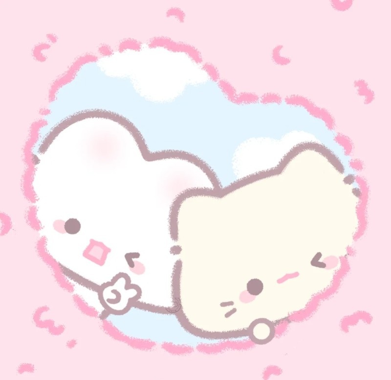 ảnh cặp đôi anime chibi cute 3