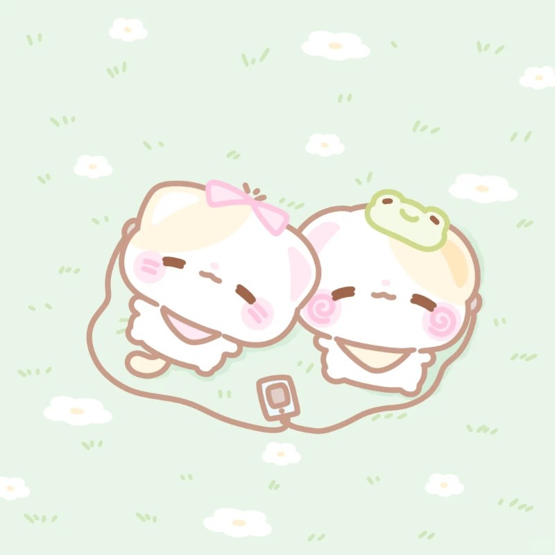 ảnh cặp đôi anime chibi cute 32