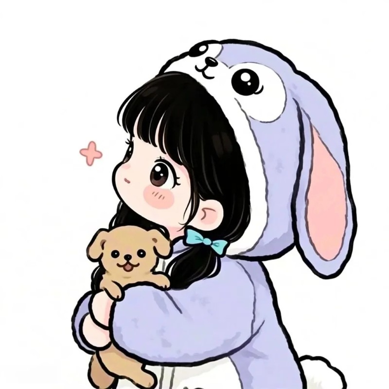 ảnh cặp đôi anime chibi cute 37